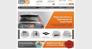 Accesorios para perros en coche.
