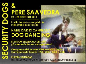 Seminario de Pere Saavedra en Security Dogs.