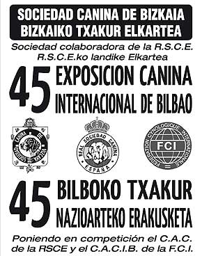 45 Exposición Internacional Canina de Bilbao.