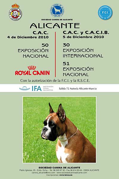 30ª Exposición Canina Internacional de Alicante.