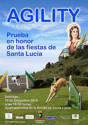 Agility en las Fiestas de Santa Lucía, La Palma