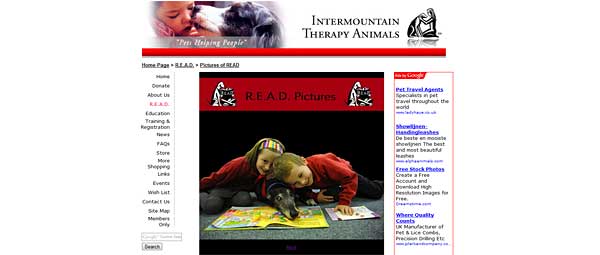 Programa R.E.A.D. (Reading Education Assistance Dogs).