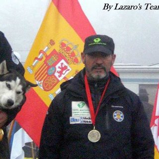 Entrevista exclusiva con Lázaro Martínez Sonsona, Bronce en el Mundial de Borke (kart con 8 perros nórdicos).