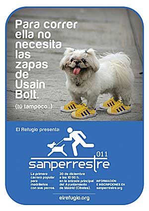 "Sanperrestre 2011", carrera por los perros abandonados.