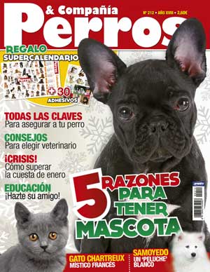 Revista Perros y Compañía, enero de 2012.