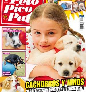 Revista Pelo Pico Pata de abril, galgo afgano, cachorros y niños, treibball, dopaje en perros de deporte...