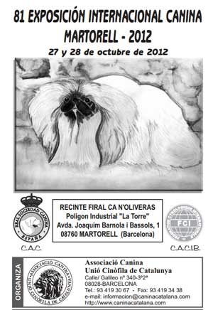Expo Canina de Martorell BCN 2012, horarios, cómo llegar, expos concursos monográficos...