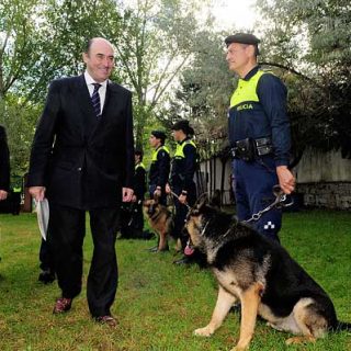 Unidad Canina de la Policía Municipal de Madrid: 25 perros y 38 agentes, que están operativos las 24 horas del día