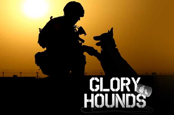 Glory Hounds es un documental de dos horas sobre los perros militares que trabajan en Afganistán, su labor para salvar vidas y los lazos con los guías.