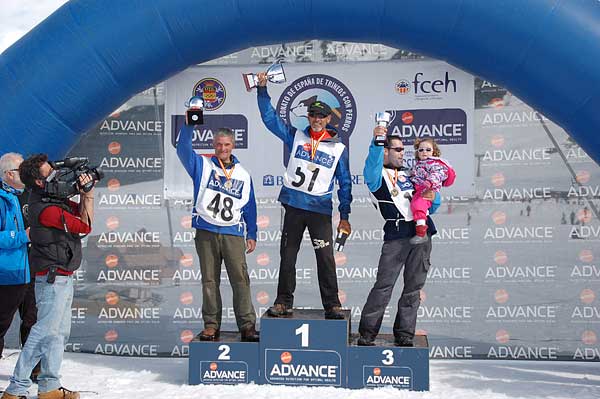 Campeonato de España de #Mushing Nieve, Gran Premio #Advance, Final: Vallespí, Ozcoidi y Claverol nuevos campeones de España 2013.