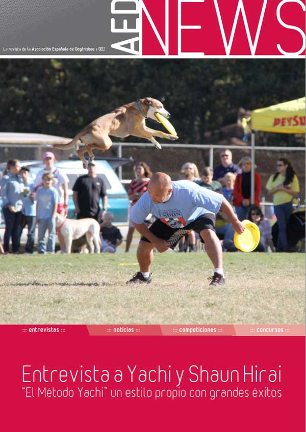 Revista gratis de la Asociación Española de Dog Frisbee