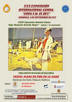 Próximo fin de semana: Exposición Canina Nacional e Internacional en Mallorca.
