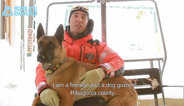 Perros de rescate en avalanchas y aludes de nieve (c/vídeo).