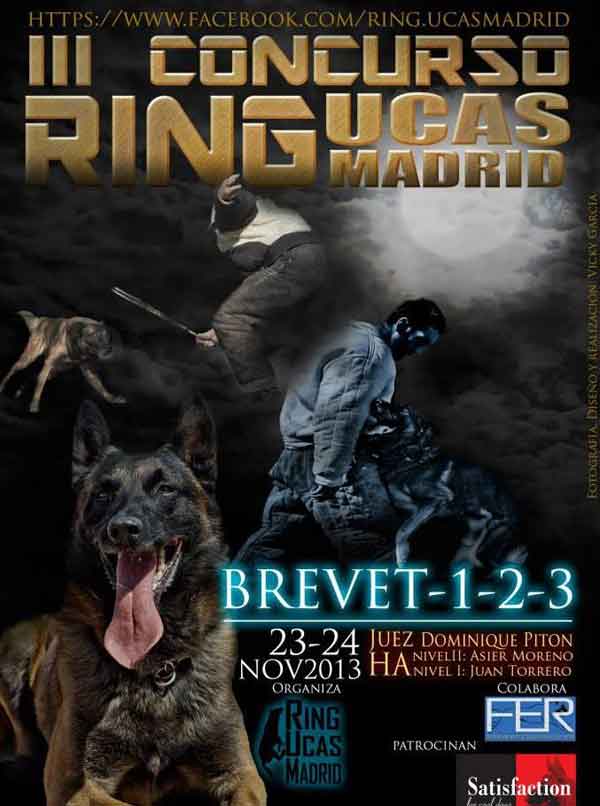 Ring francés: III Concurso de Ring UCAS Madrid, 23 y 24 de noviembre.
