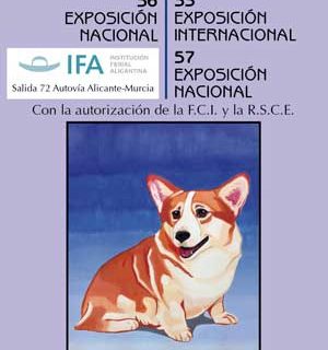 Próximo fin de semana: 33 Exposición Canina Internacional de Alicante, y 56-57 Exposición Canina Nacional de Alicante.