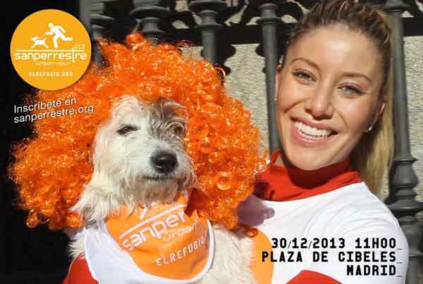 Sanperrestre Urban Tour 2013: los perros volverán a tomar las calles de Madrid el próximo 30 de diciembre.