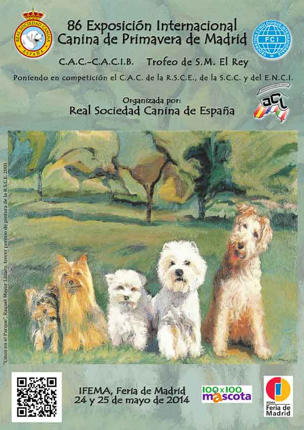 Exposición Canina Internacional de Primavera Madrid 2014