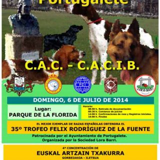 35ª Exposición Canina Internacional de Portugalete y 49ª Exposición canina Nacional
