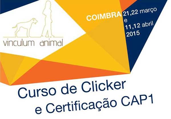 Curso de clicker, con certificación CAP 1 en Portugal (Coimbra).