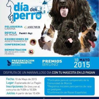 III Concurso Nacional Canino de Lopagán es puntuable para el Campeonato de la Comunidad de Murcia, y se celebrará el próximo 10 de mayo a partir de las 10:30 horas.