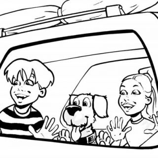 Viajes en coche con perros que se marean...