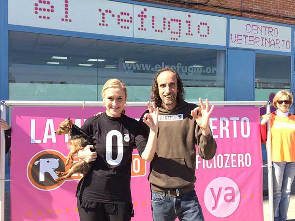 Cristina Cifuentes cumple su compromiso con El Refugio y da luz verde al #sacrificiozero de perros y gatos abandonados en la Comunidad.