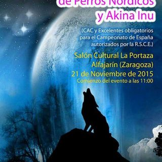 XXXIII Exposición Monográfica de la Asociación Española de #Perros Nórdicos y Akita Inu.