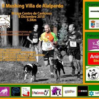 La cita para el II Mushing Villa de Alalpardo es el próximo 8 de diciembre a las 10:30 horas en el Polideportivo Juan Antonio Corbalán de Alalpardo.