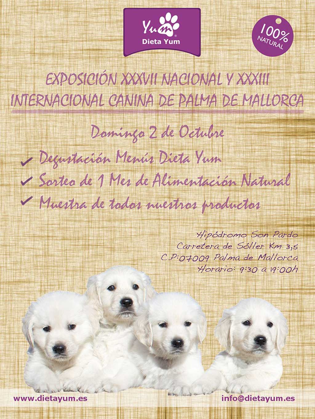 Exposiciones caninas en Palma de Mallorca 2016