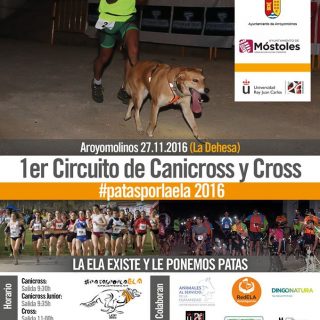 Canicross y Cross: 27 De Noviembre en Arroyomolinos