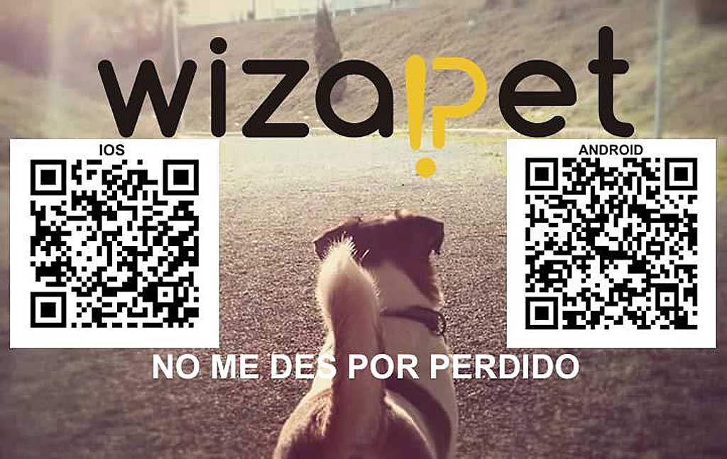 Wizapet es una app colaborativa para emitir alertas y avisos de mascotas perdidos o encontrados en cualquier lugar.