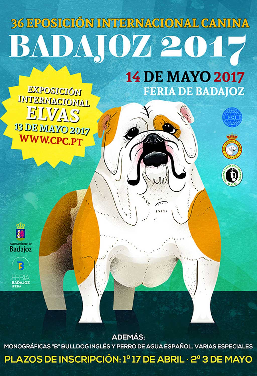XXXIV Exposición Internacional Canina de Badajoz.