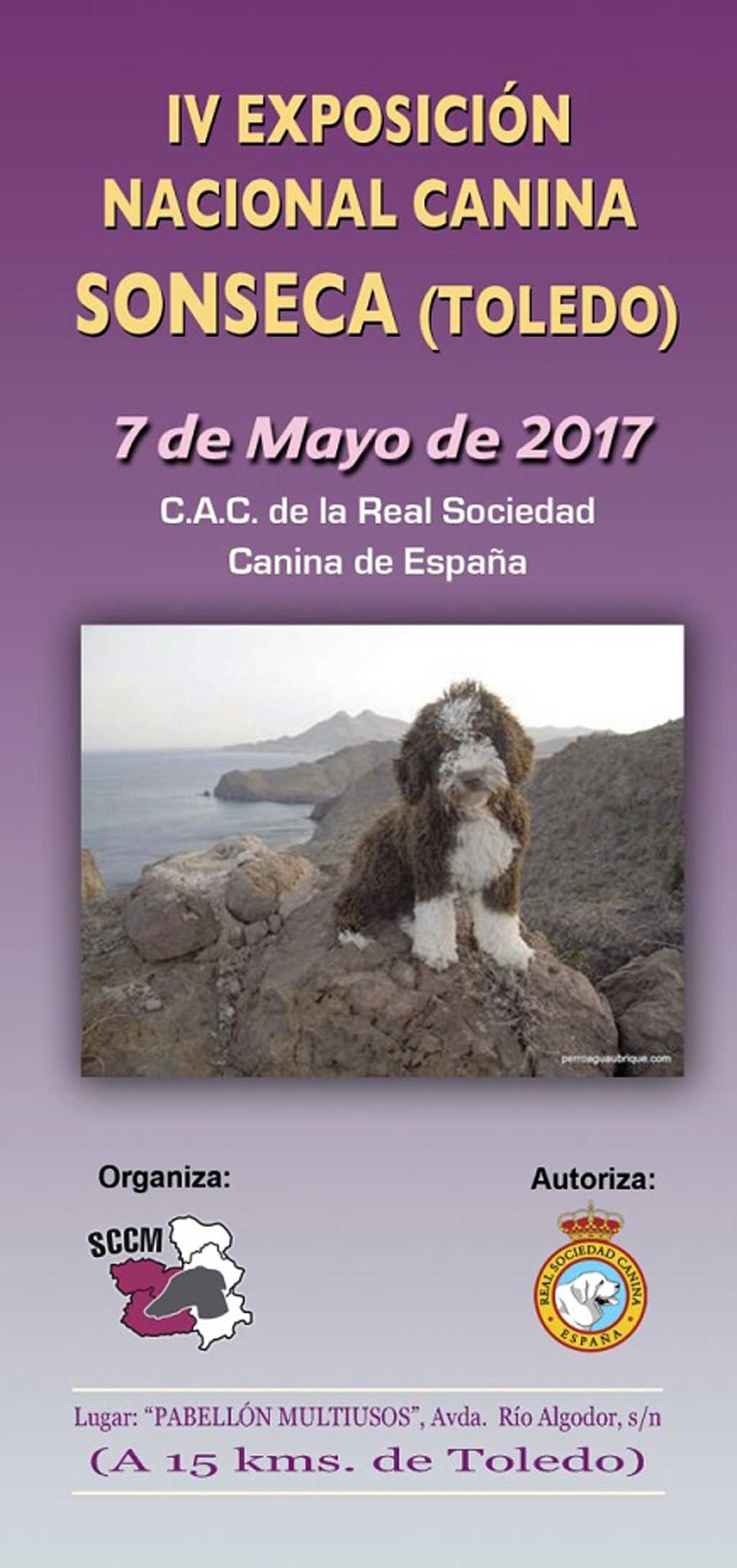 IV Exposición Nacional Canina de Sonseca y Monográfica PDAE.