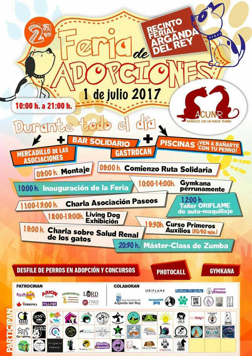 Adopciones perros Arganda 2017.