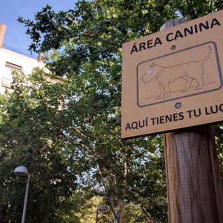 áreas caninas en Madrid.