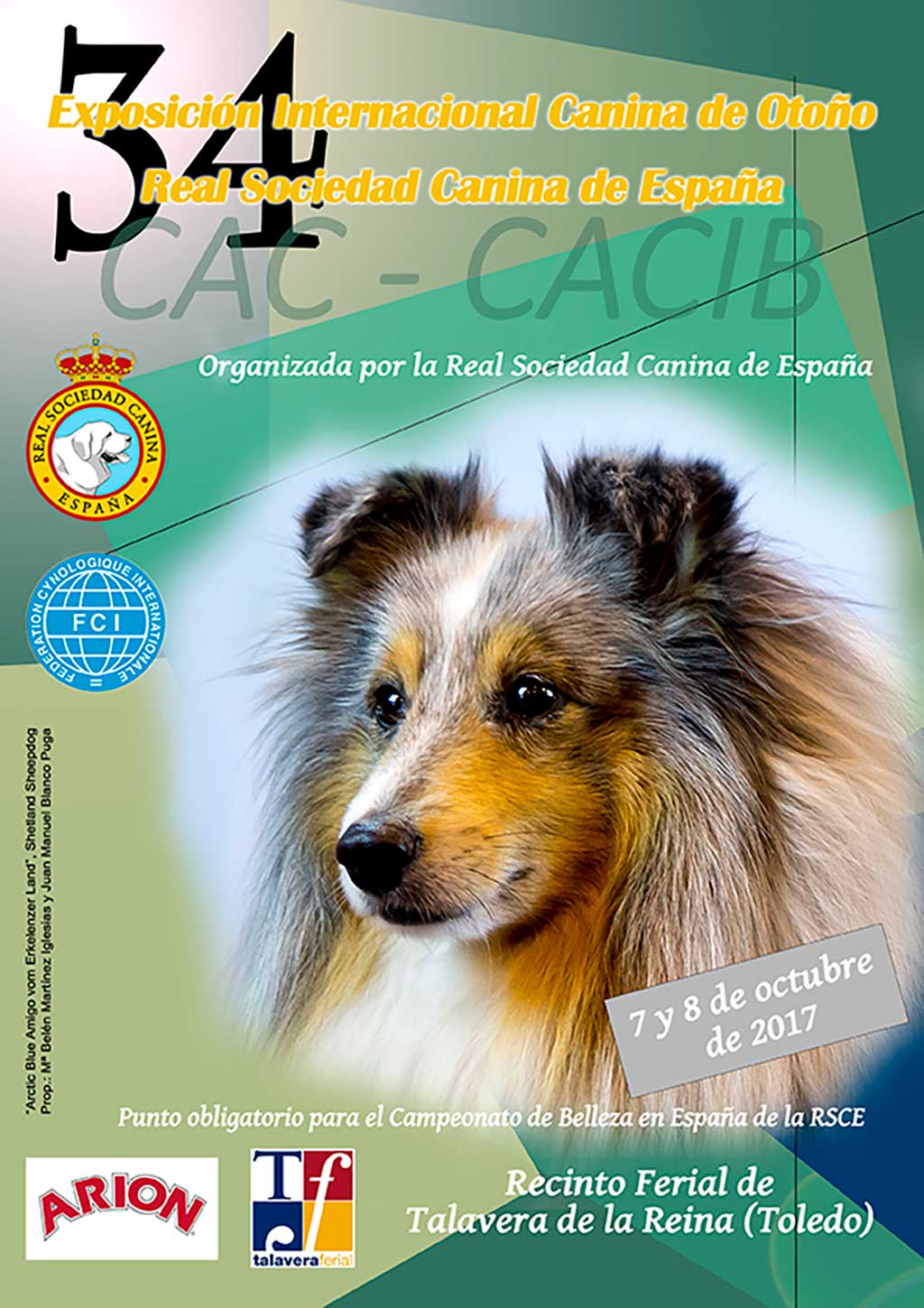 34º Exposición Internacional Canina de Otoño de Talavera.