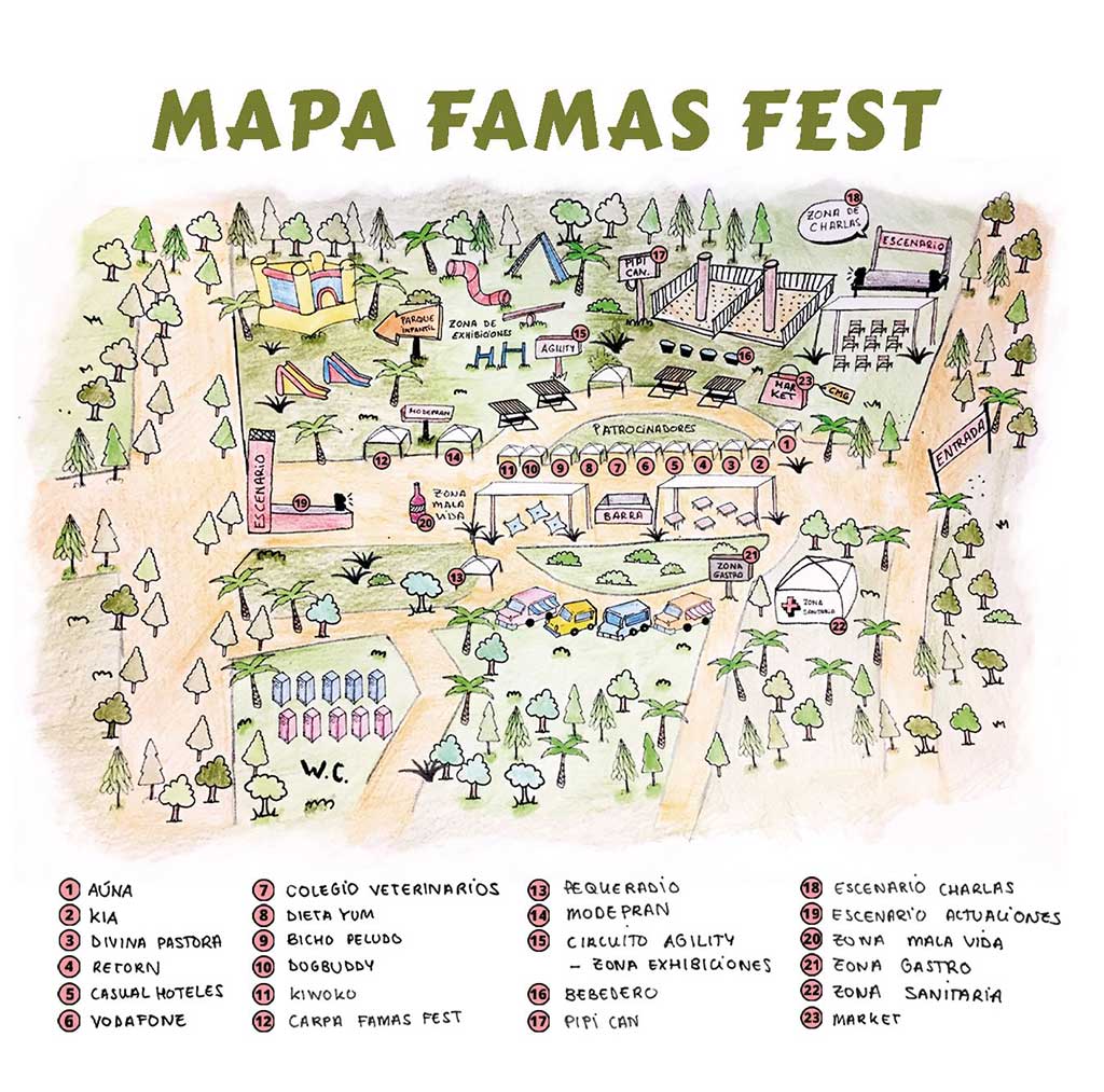 Famas Fest, el primer festival para familias y mascotas de Europa