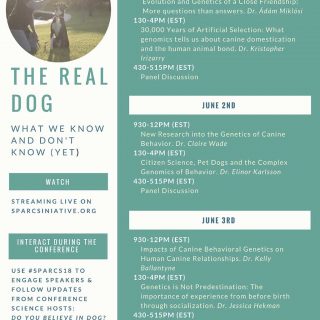 SPARCS 2018. The Real Dog: Lo que sabemos y lo que no de los perros (todavía).