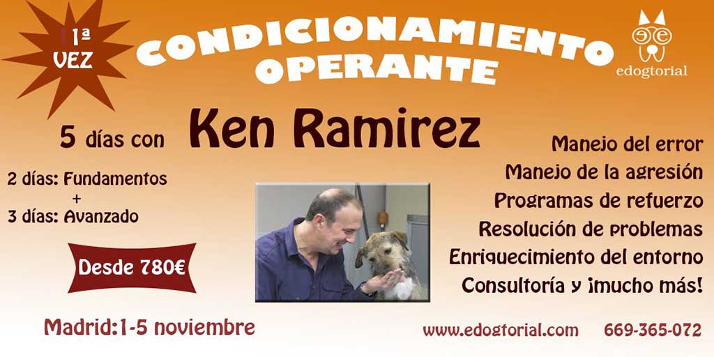 Condicionamiento operante, todo lo que necesitas saber, con Ken Ramirez.