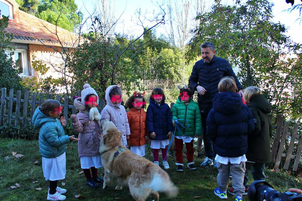 Aprender con el perro en la escuela: soy más bonito por dentro.