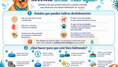 Cómo saber si tu perro necesita beber más agua este verano.