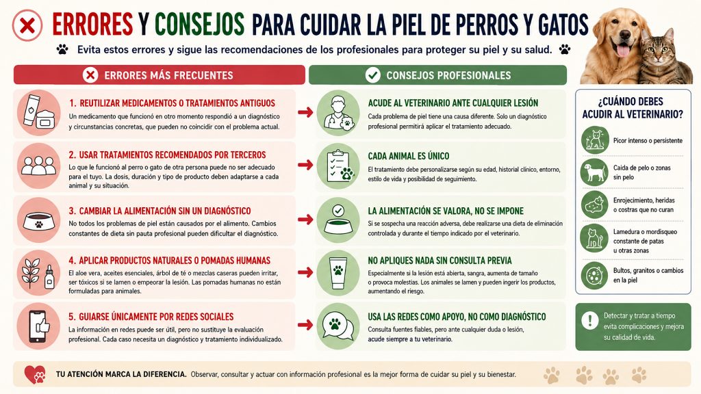 Problemas de piel de perros y gatos, lo que tienes que saber.